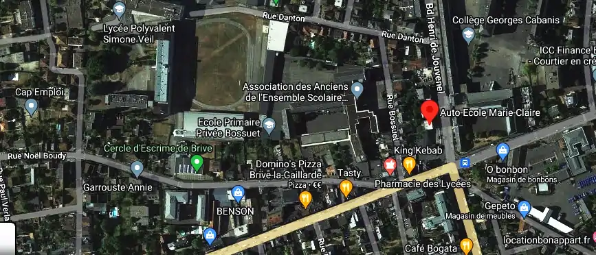 Permis auto Ecole à Brive-la-Gaillarde