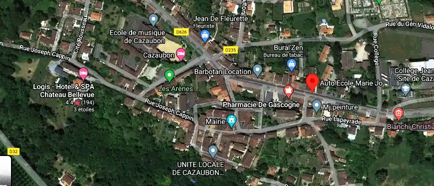 Permis auto Ecole à Cazaubon