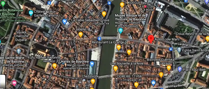 Permis auto Ecole à Bayonne