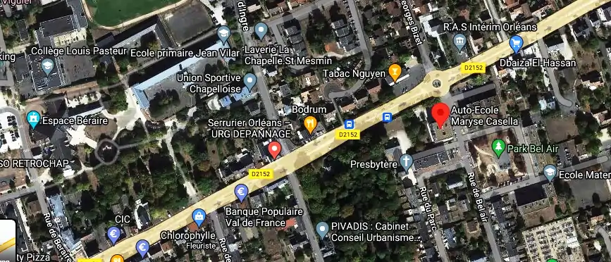 Permis auto Ecole à La Chapelle-Saint-Mesmin