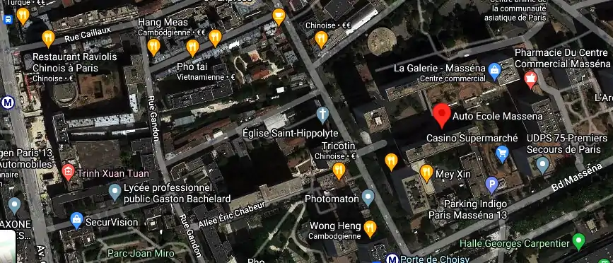 Permis auto Ecole à Paris