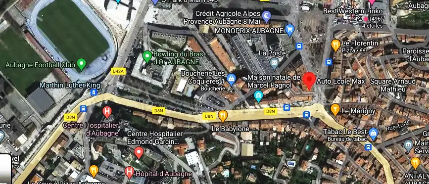 Permis auto Ecole à Aubagne