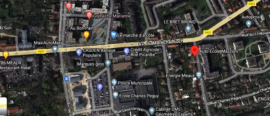 Permis auto Ecole à Meaux