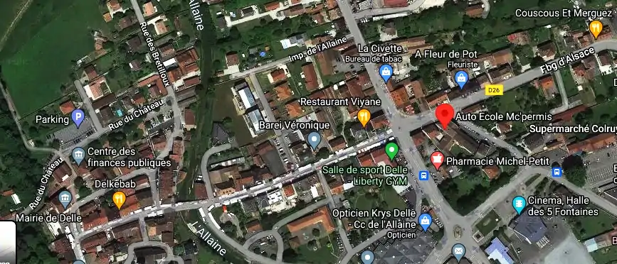 Permis auto Ecole à Delle