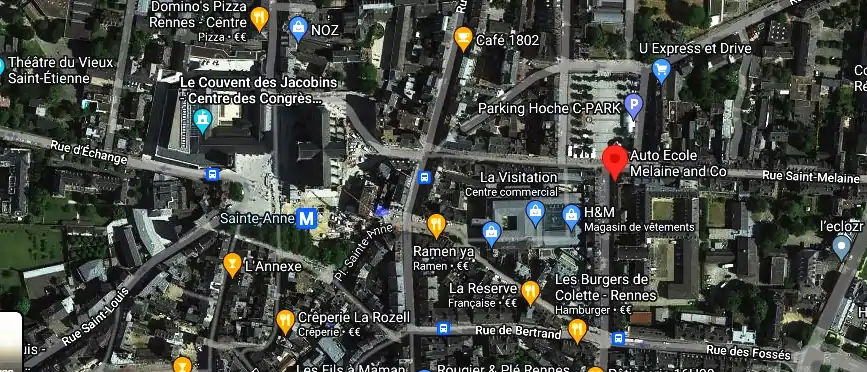 Permis auto Ecole à Rennes