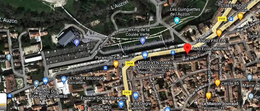 Permis auto Ecole à Carpentras