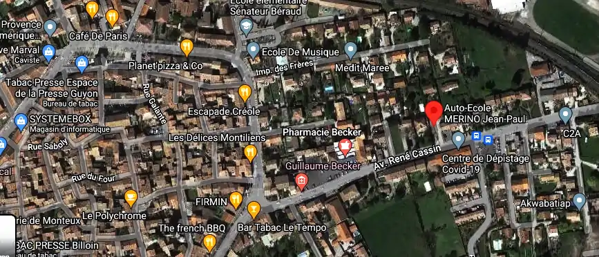 Permis auto Ecole à Monteux