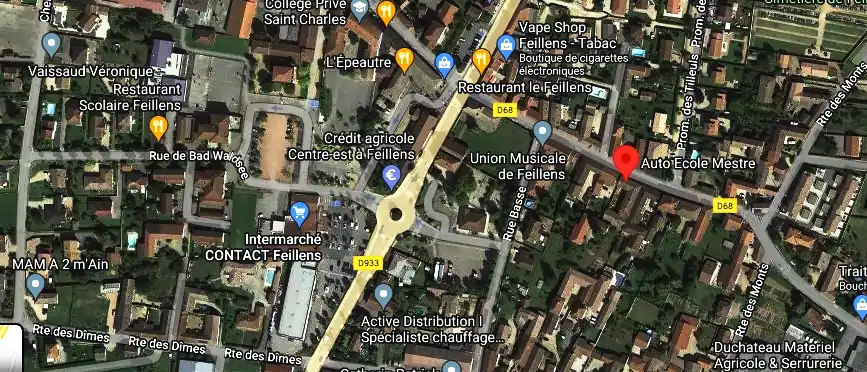 Permis auto Ecole à Manziat