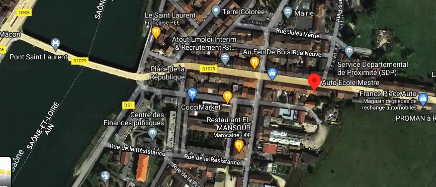 Permis auto Ecole à Saint-Laurent-sur-Saône