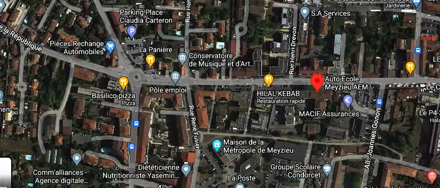 Auto Ecole Meyzieu AEM à Meyzieu