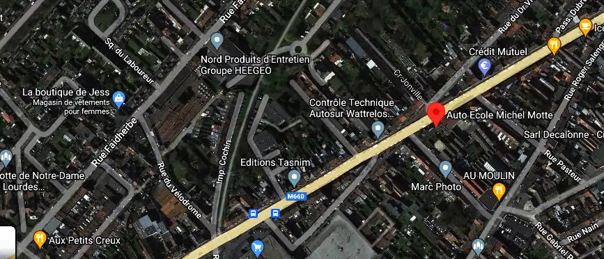 Permis auto Ecole à Wattrelos