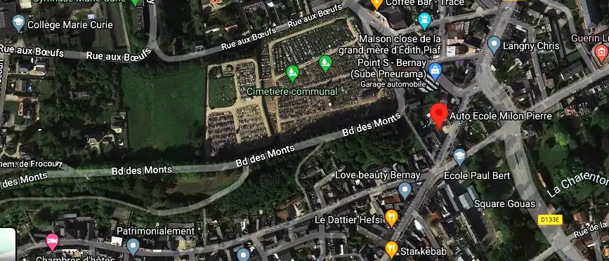 Permis auto Ecole à Bernay