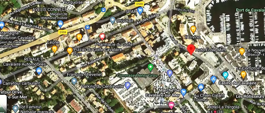 Permis auto Ecole à Cavalaire-sur-Mer