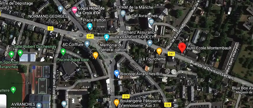 Permis auto Ecole à Avranches