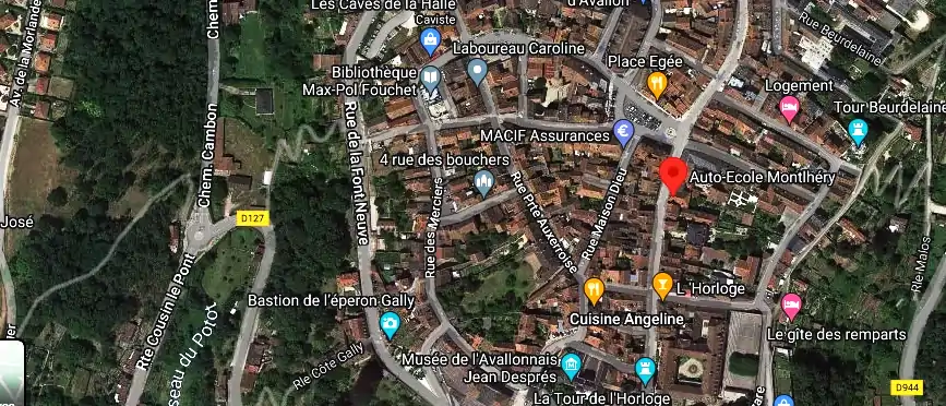 Permis auto Ecole à Avallon