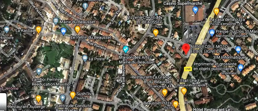 Permis auto Ecole à Le Beausset