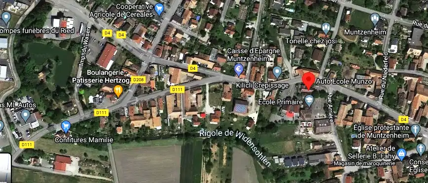 Permis auto Ecole à Muntzenheim