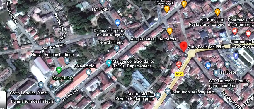 Permis auto Ecole à Commercy