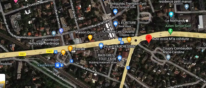 Permis auto Ecole à Marnes-la-Coquette