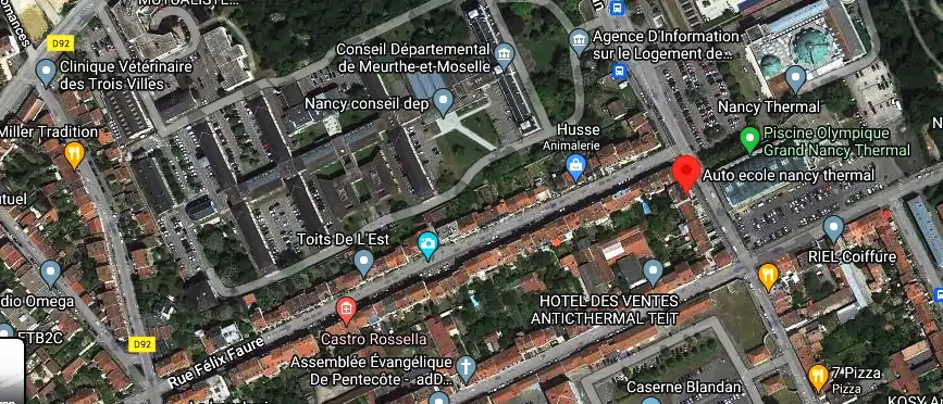 Permis auto Ecole à Nancy