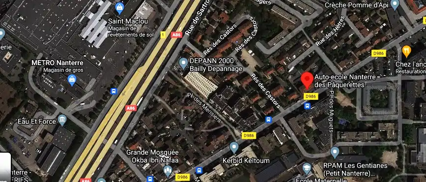 Permis auto Ecole à Nanterre