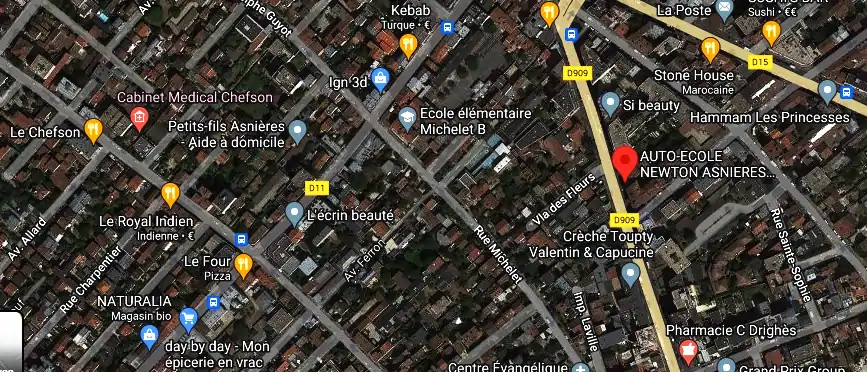 Permis auto Ecole à Asnières-sur-Seine