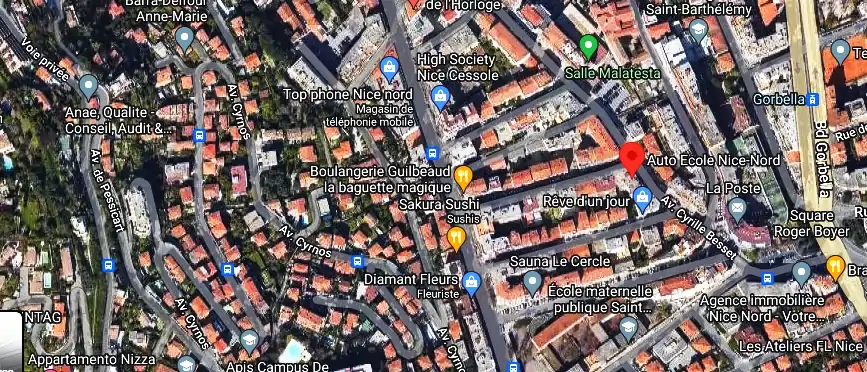 Permis auto Ecole à Nice