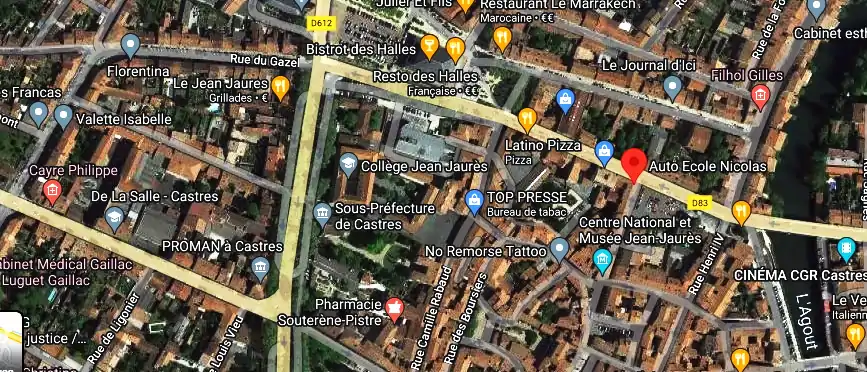 Permis auto Ecole à Castres