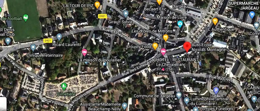 Permis auto Ecole à Jargeau