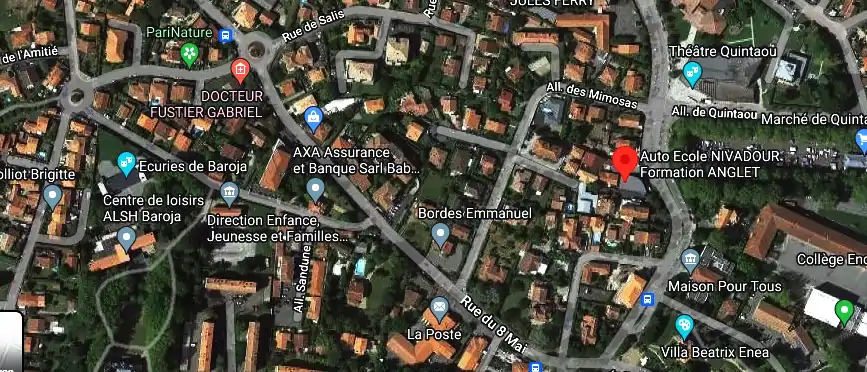 Permis auto Ecole à Anglet