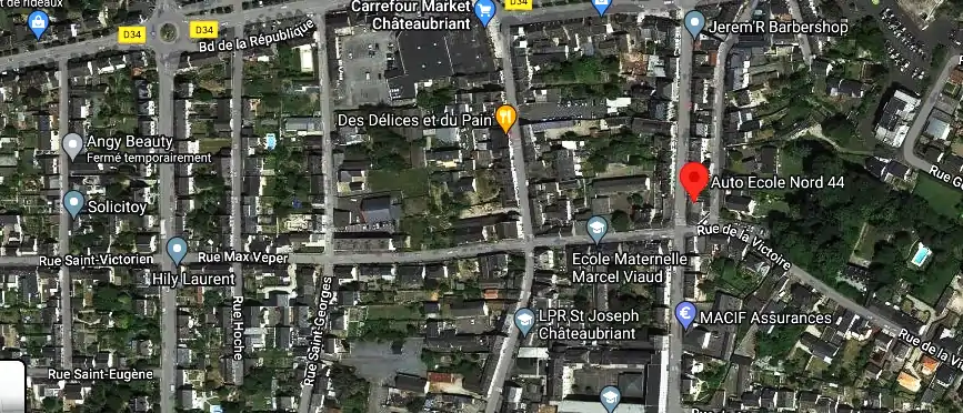 Permis auto Ecole à Châteaubriant