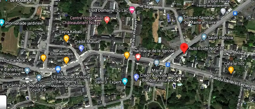 Permis auto Ecole à Pouancé