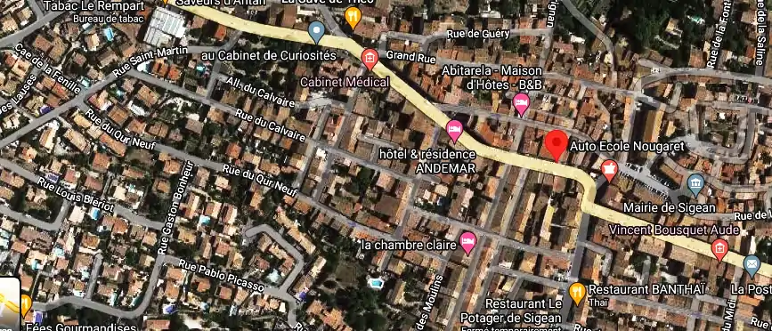 Permis auto Ecole à Sigean