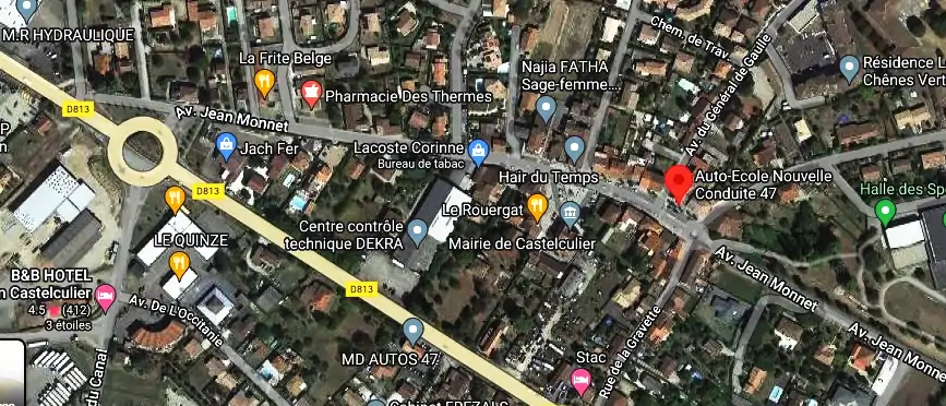 Permis auto Ecole à Castelculier