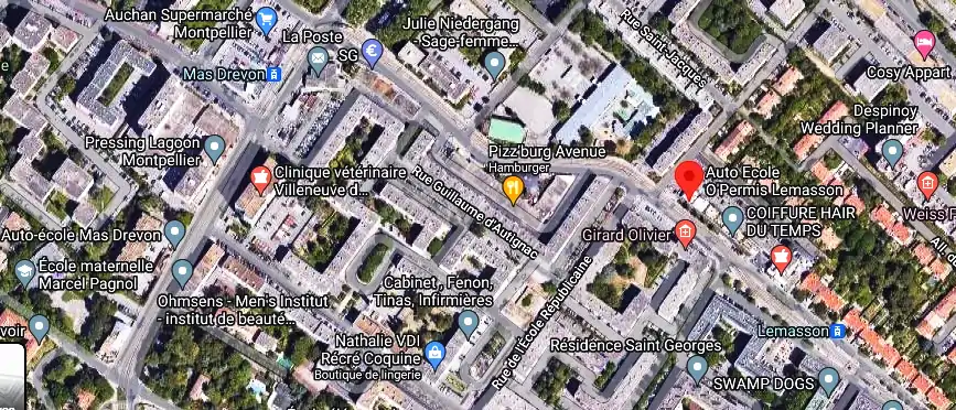 Permis auto Ecole à Montpellier