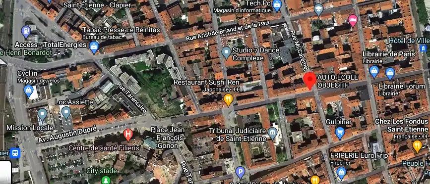 Permis auto Ecole à Saint-Étienne