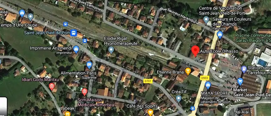 Permis auto Ecole à Saint-Jean-Pied-de-Port