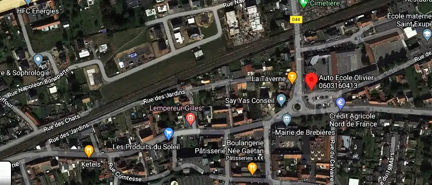 Permis auto Ecole à Brebières