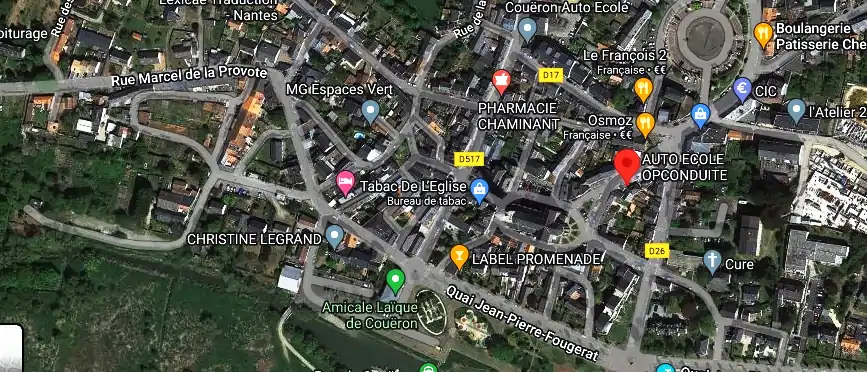 Permis auto Ecole à Couëron