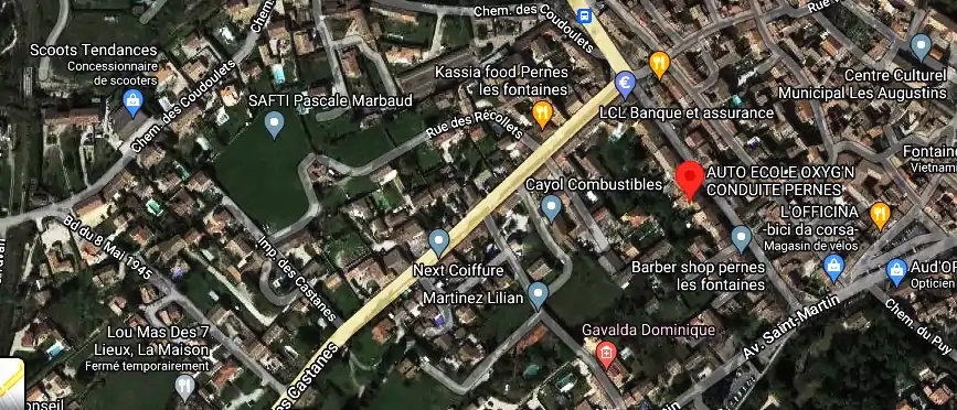 Permis auto Ecole à Pernes-les-Fontaines