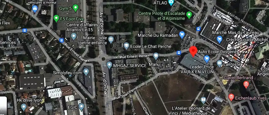 Permis auto Ecole à Vaulx-en-Velin