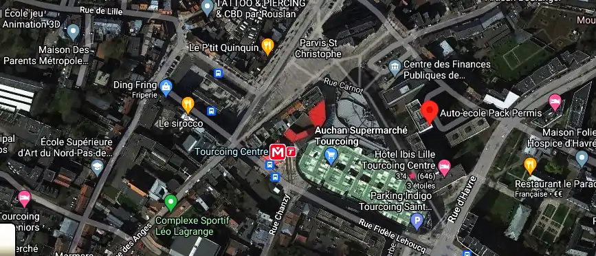 Permis auto Ecole à Tourcoing