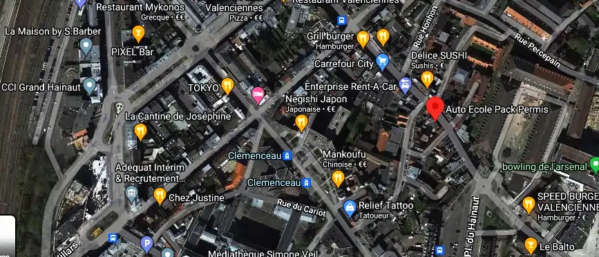 Permis auto Ecole à Valenciennes