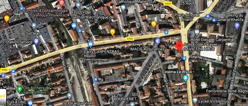 Permis auto Ecole à Carpentras