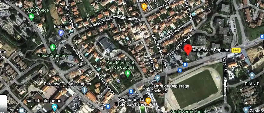 Permis auto Ecole à Plan-de-Cuques