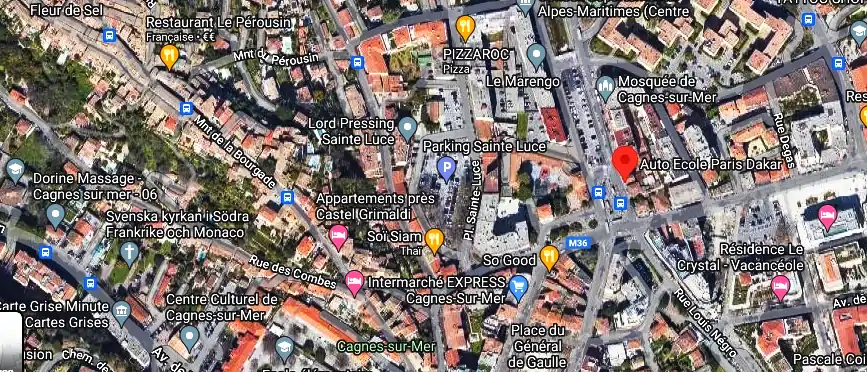 Permis auto Ecole à Cagnes-sur-Mer