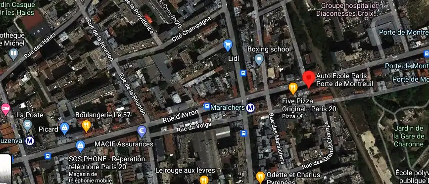 Permis auto Ecole à Paris