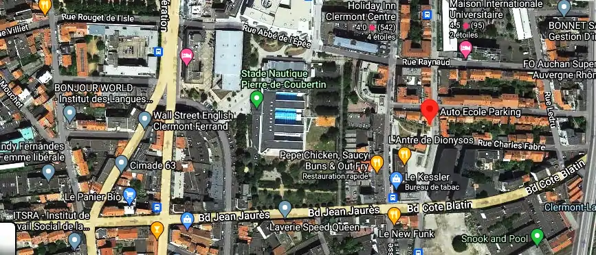 Permis auto Ecole à Clermont-Ferrand