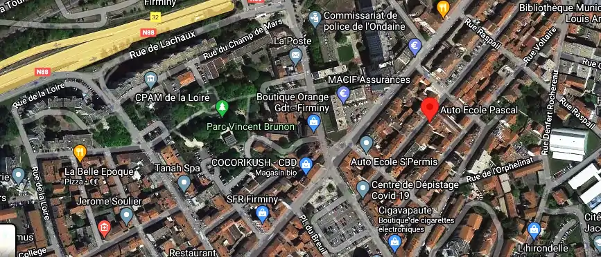 Permis auto Ecole à Firminy