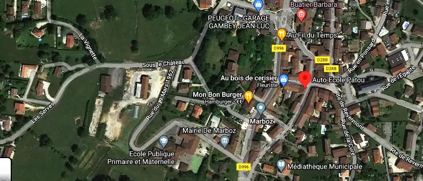 Permis auto Ecole à Marboz